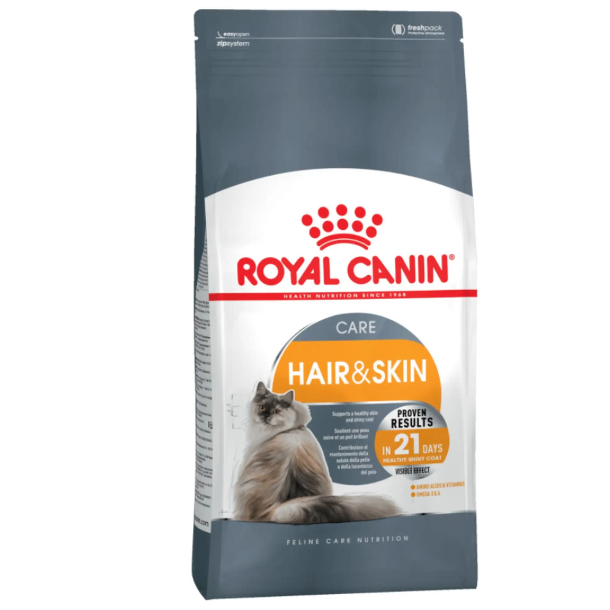 رویال کنین Hair & Skin مراقبت غذای خشک گربه - ۴۰۰ گرم